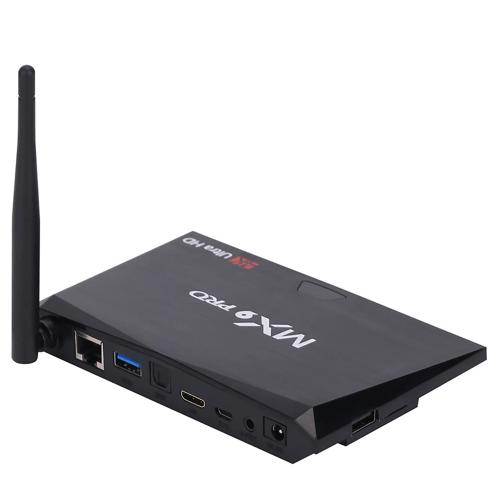 MX9 Pro 4 Гб оперативной памяти 32 встроенной Android 7 1 ТВ коробка RK3328 ядра WIFI Bluetooth USB 3 0