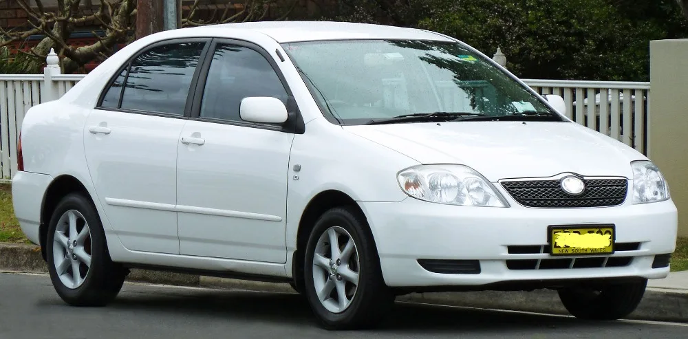 Для Toyota Corolla 2001 FS Высокое качество 26 шт. ABS хромированная отделка Аксессуары
