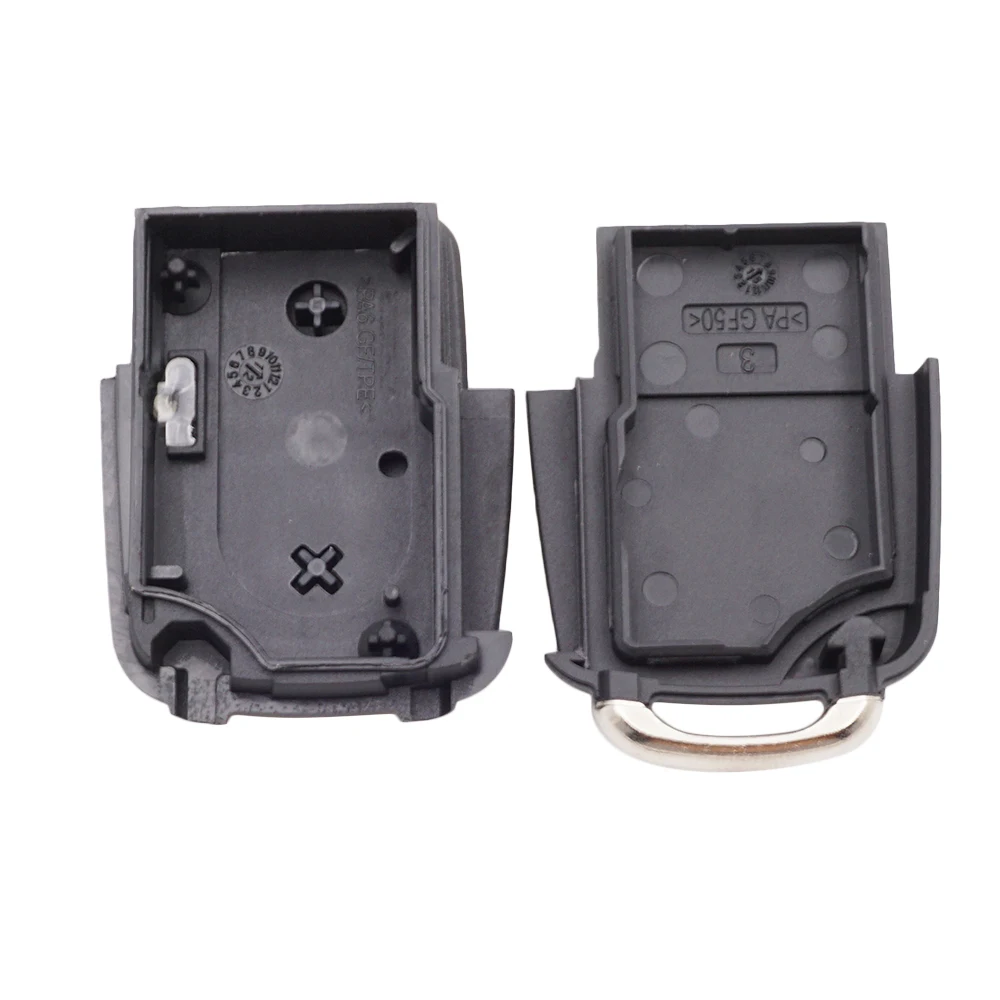 Cocolockey Складной флип-ключ оболочка Автомобильный ключ для vw golf 4 5 passat b5 b6 polo touran seat