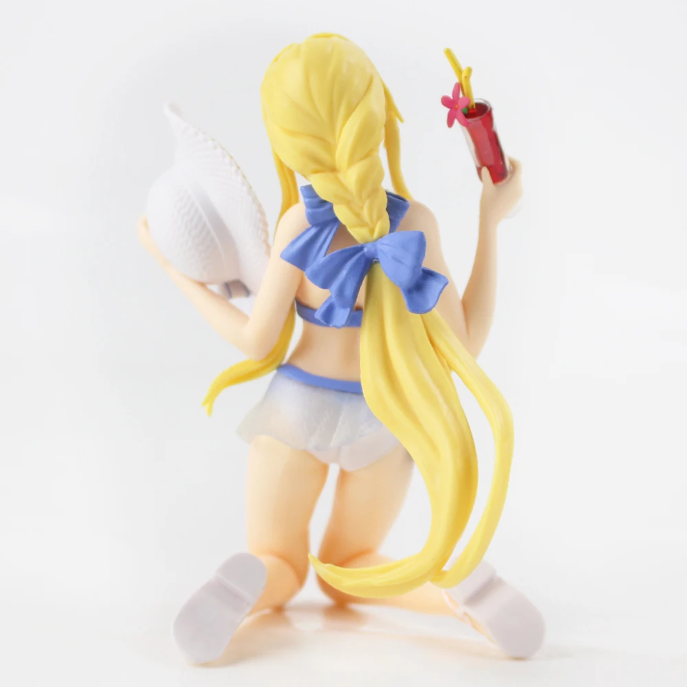 Игровой костюм с героями мультфильмов SAO EXQ Alice 14 см ПВХ экшн модель коллекционная