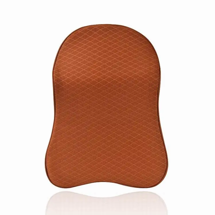 Синий 3D запасная подушка для подголовника автомобиля Leather Ice Silk Автомобильная подушка для отдыха на шее поддержка талии подушка для автомобильного сиденья аксессуары - Цвет: Синий