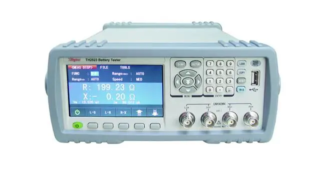 Новый Миллиомметр переменного тока TH2523A/тестер батареи 100uV 350V|battery starter|battery ag13battery