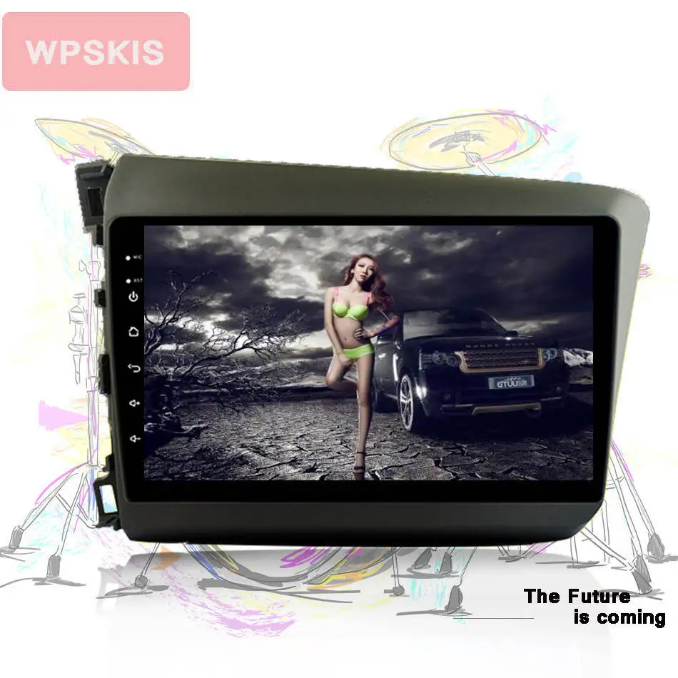 IPS 9 &quotэкран Octa core 6G RAM 128G ROM Android 10 0 автомобильный DVD PGS навигация для Honda Civic 2011 2015