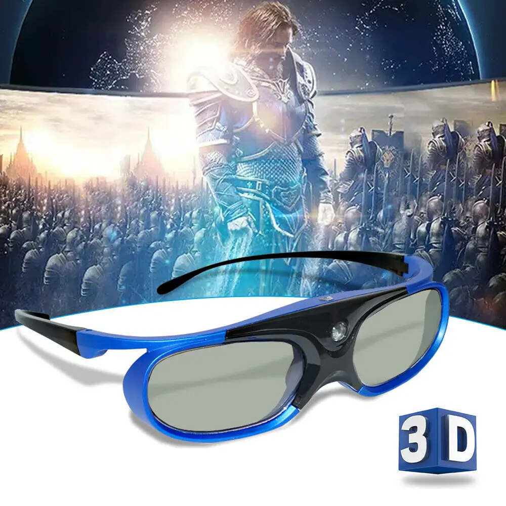 Активный затвор Bluetooth RF 3D очки для samsung ТВ Проектор Epson BenQ XGIMI/Arduino/acer/CooLUX/VivitekSony
