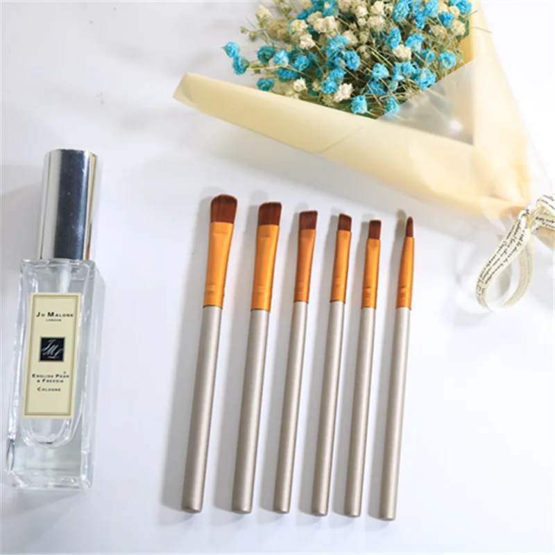 6 шт дорожный набор кистей для макияжа мягкие синтетические волосы кисти Кисти