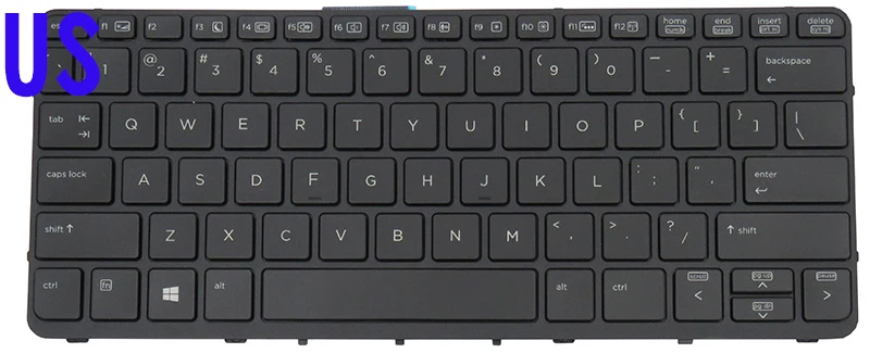 Темно-зеленый Новости Клавиатура для ноутбука hp Pro x2 612 G1 US/UK/Датский/Норвежский/русский/Таиланд/французский/Греческий/Бразильский Раскладка - Цвет: Темно-зеленый