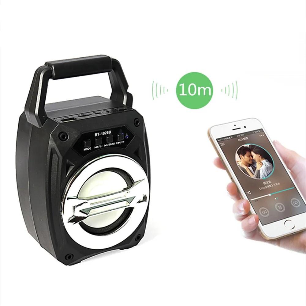 HYASIA наружный беспроводной динамик Bluetooth одиночный портативный бас динамики