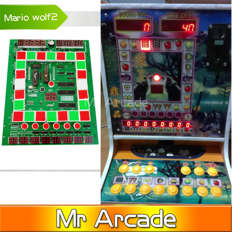 Новая игровая печатная плата Марио для игрового автомата Волк 2/казино/игрового