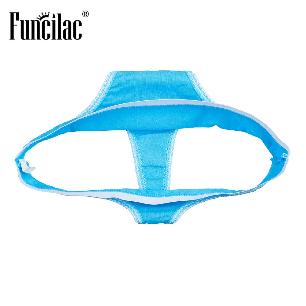 Фирма FUNCILAC женское нижнее белье трусики женские стринги и танга Bragas Culotte Femme