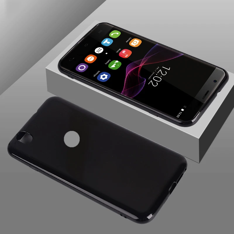 Для Oukitel U7 Plus кошелек чехол из искусственной кожи с защелкой чехол для Oukitel U7 плюс принципиально 5," Бизнес телефон Coque сумка - Цвет: Black TPU Case