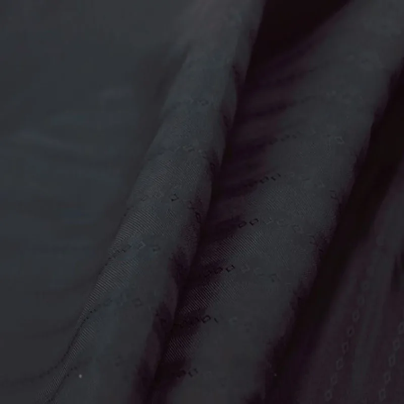 50x130 см королевская черная полоса жаккард полиэстер подкладка ткань для DIY швейная жаккардовая подкладка