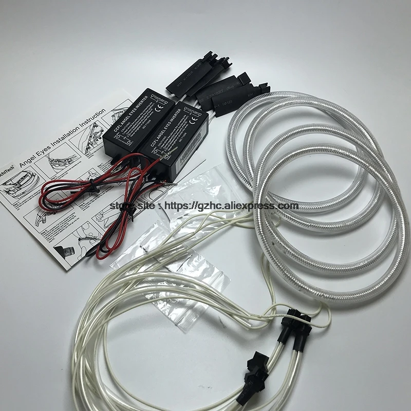 HochiTech для BMW E30 E32 E34 1984 1990 ультра ярсветильник дневной свет DRL CCFL глаза ангела демон