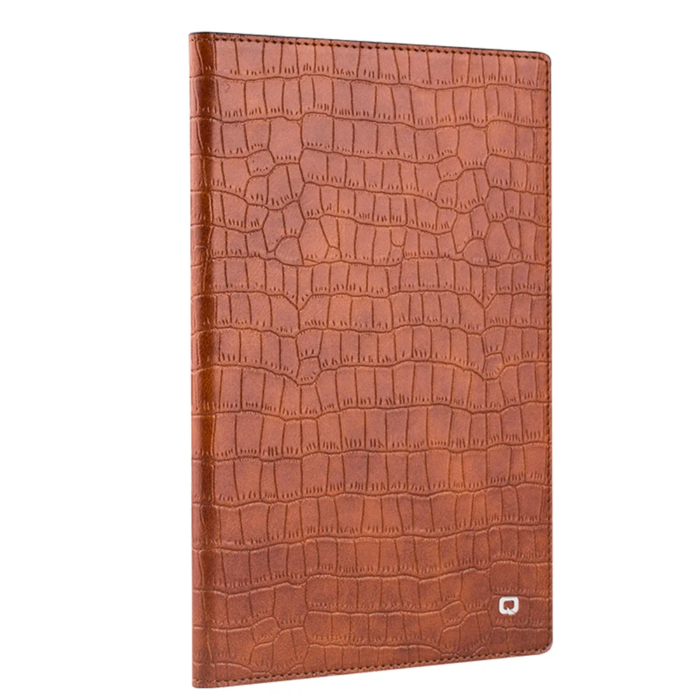 Чехол QIALINO из натуральной кожи умный чехол книжка с подставкой для iPad mini 4