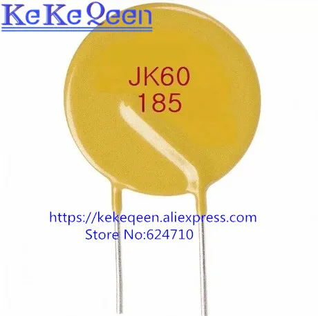 50 шт./лот самовосстанавливающийся предохранитель PPTC JK60-185 1.85A 1850MA 60В оригинальный аутентичный