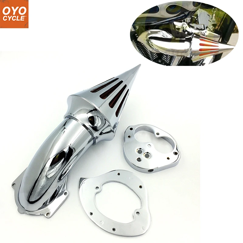 Для 00-12 Kawasaki Vulcan 1500 1600 VN1500 VN1600 шип конус для мотоцикла воздухоочиститель набор