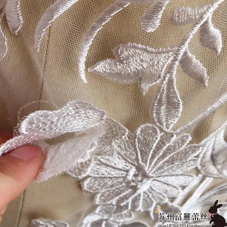 Кружевная аппликация для вечернего платья 1 шт. 87*33 см|trim collar|3d lace trimlace trim |