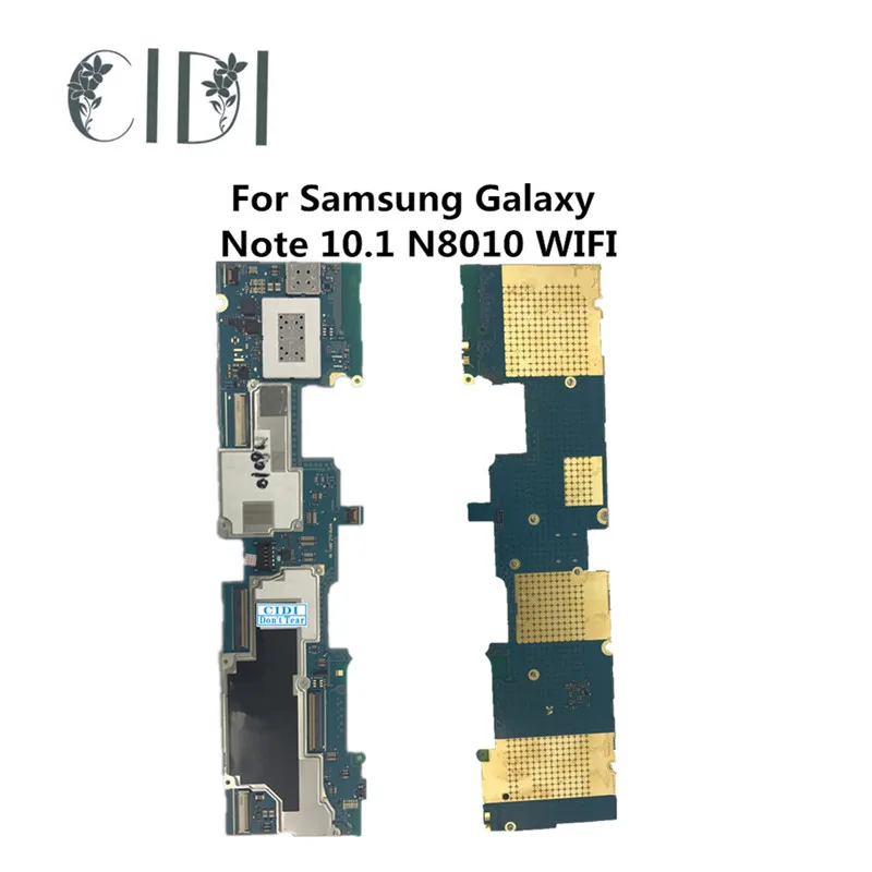 Оригинальная плата CIDI для Samsung Galaxy Note 10 1 N8010 полностью рабочий б/у
