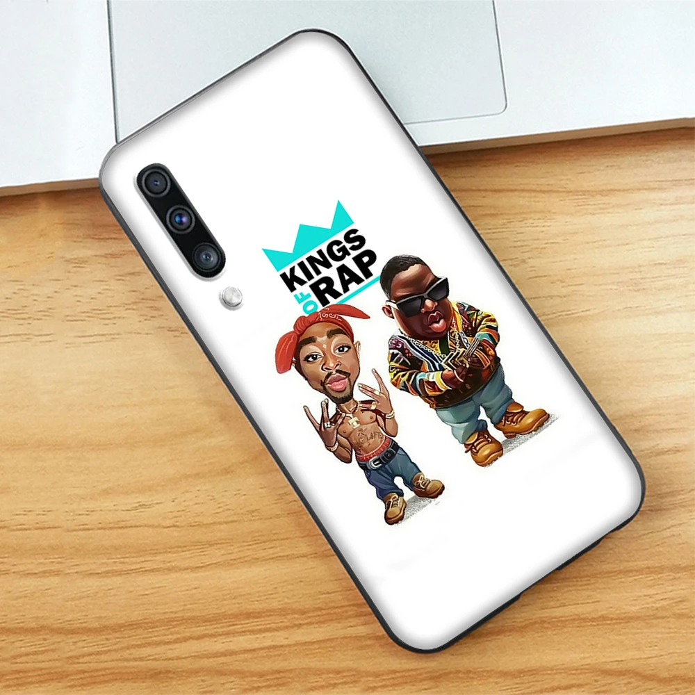2pac Тупак и Бигги Мягкая обложка чехол для samsung Galaxy A50 A6 плюс A7 A8 A5 A9 A10 A30 A40 A70 - Цвет: 10