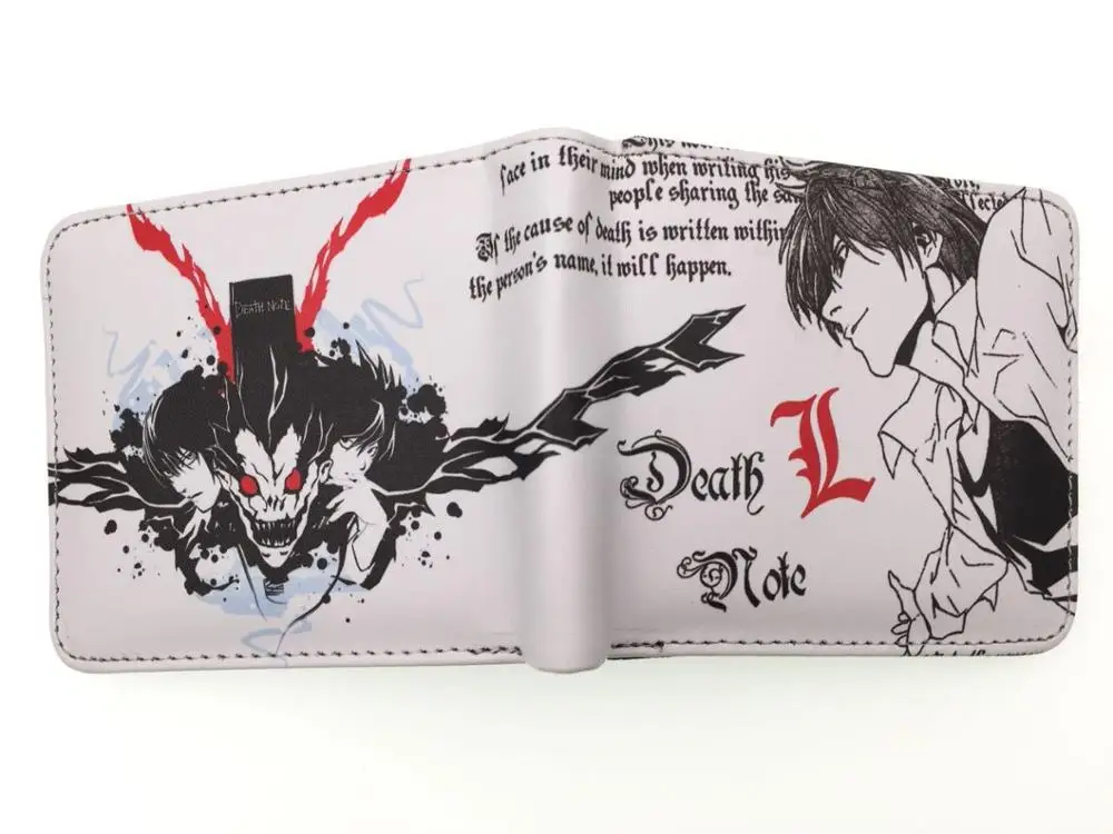 Токийский Гуль/Наруто/one piece/Death Note/Dragon Ball Z кошелек карман для монет Анимация Аниме Манга держатель для карт кошелек мужской кошелек - Цвет: as picture