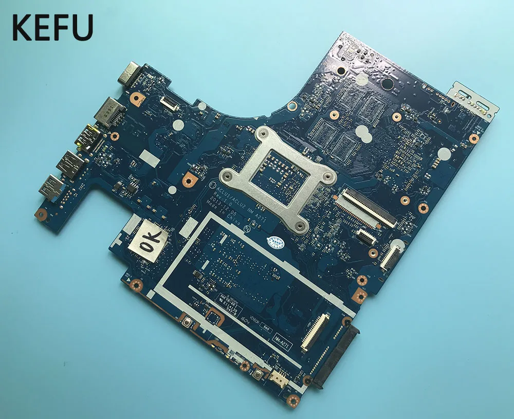 Материнская плата KEFU NM-A271 для ноутбука Lenovo G50-70 материнская с процессором I7 DDR3