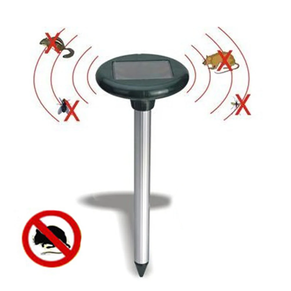 Новинка ультразвуковая волна отпугиватель крыс на солнечной батарее змея грызун