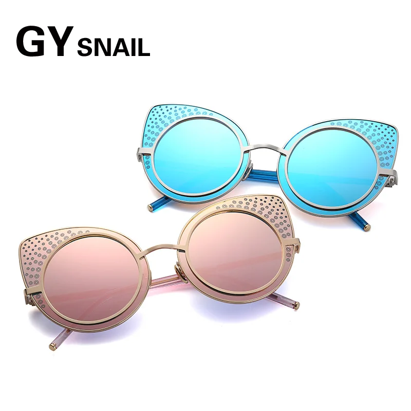 GY Новое поступление 2017 года модные женские туфли кошачий глаз Солнцезащитные