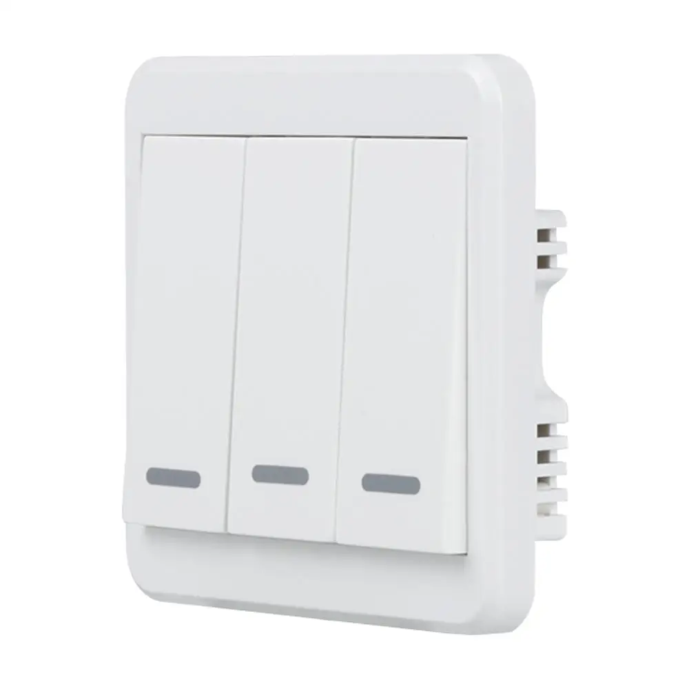 WiFi Smart Switch 3 Gang настенный выключатель света приложение дистанционное управление с