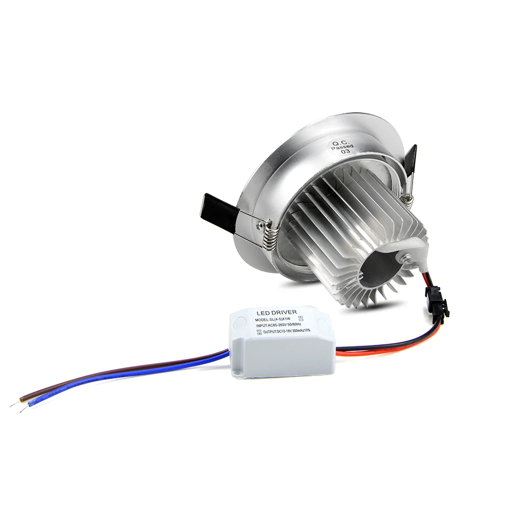 Встраиваемая потолочная Светодиодная лампа направленсветильник света 1 шт. 3 Вт 5