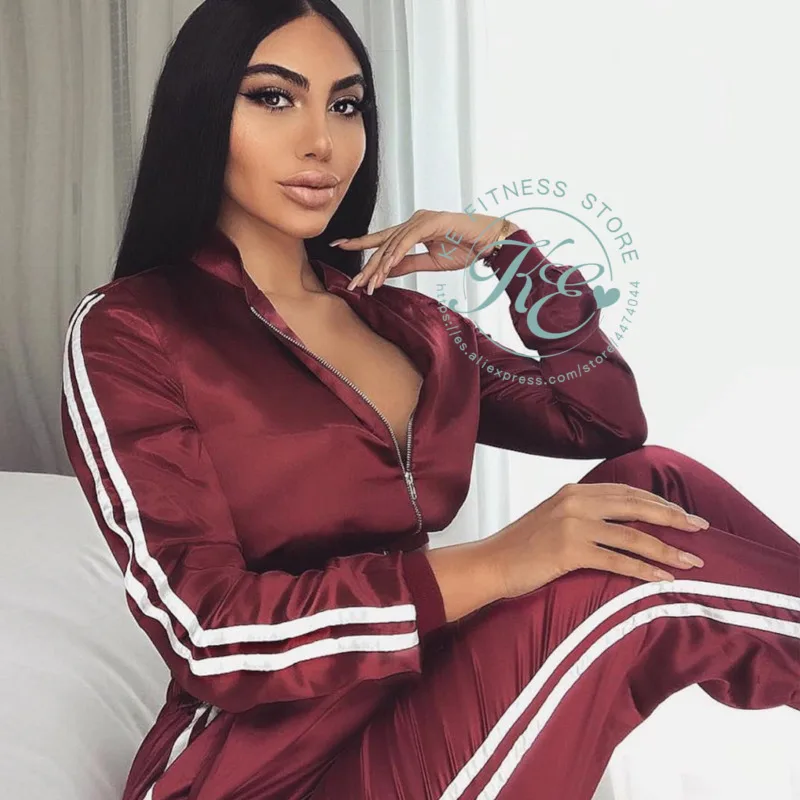 Женский спортивный костюм ropa deportiva de mujer Женская зимняя survetement femme 2 шт. traje