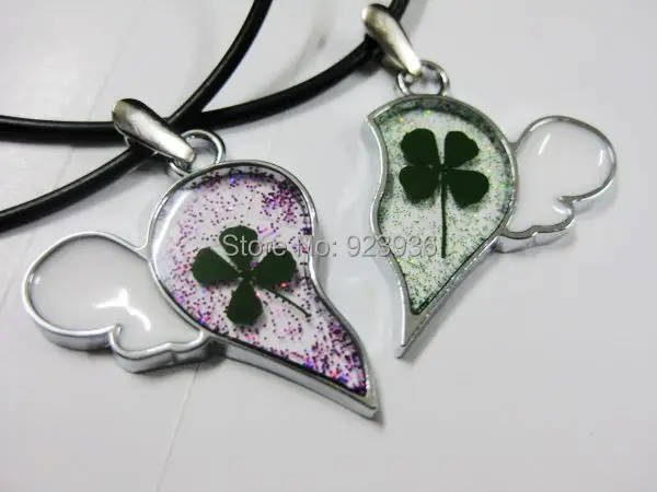 12 шт. подвеска в виде клевера счастливая любовь популярная красота современные