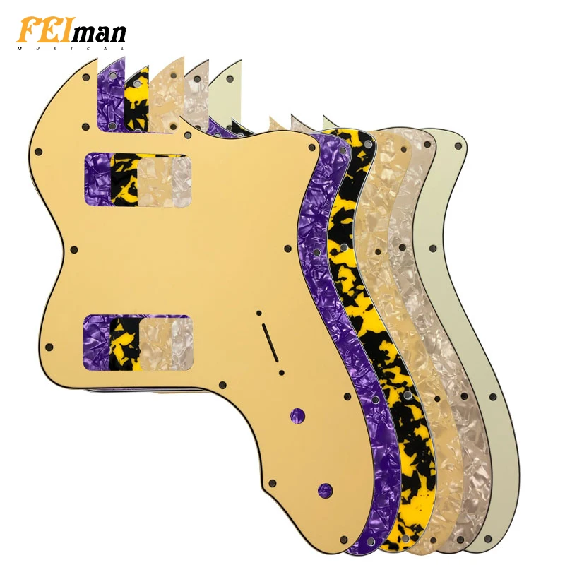 Детали для гитары Pleroo Pickguard Fender Classic 72 'Thinline Telecaster Накладка царапин с ТВ Jones
