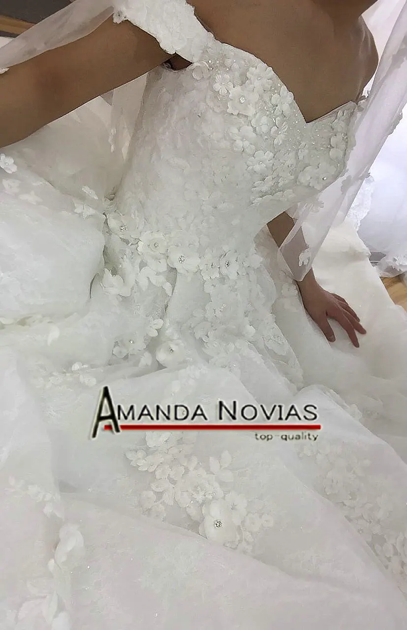 2019 Amanda Novias реальные фотографии высококачественные брендовые свадебные платья