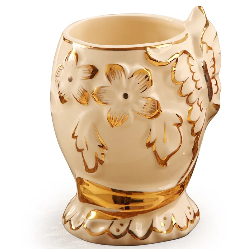 Керамическая двойная ручка цвета слоновой кости европейские Высококачественные