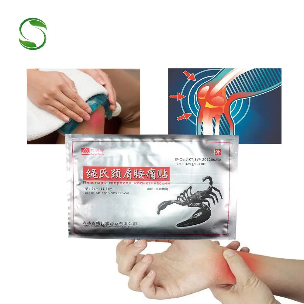 10 Pcs Body Pain Relief Killer Scorpion Patch Neck Muscle Massage Medical Orthopedic Plasters Ointment Joints Plaster | Красота и