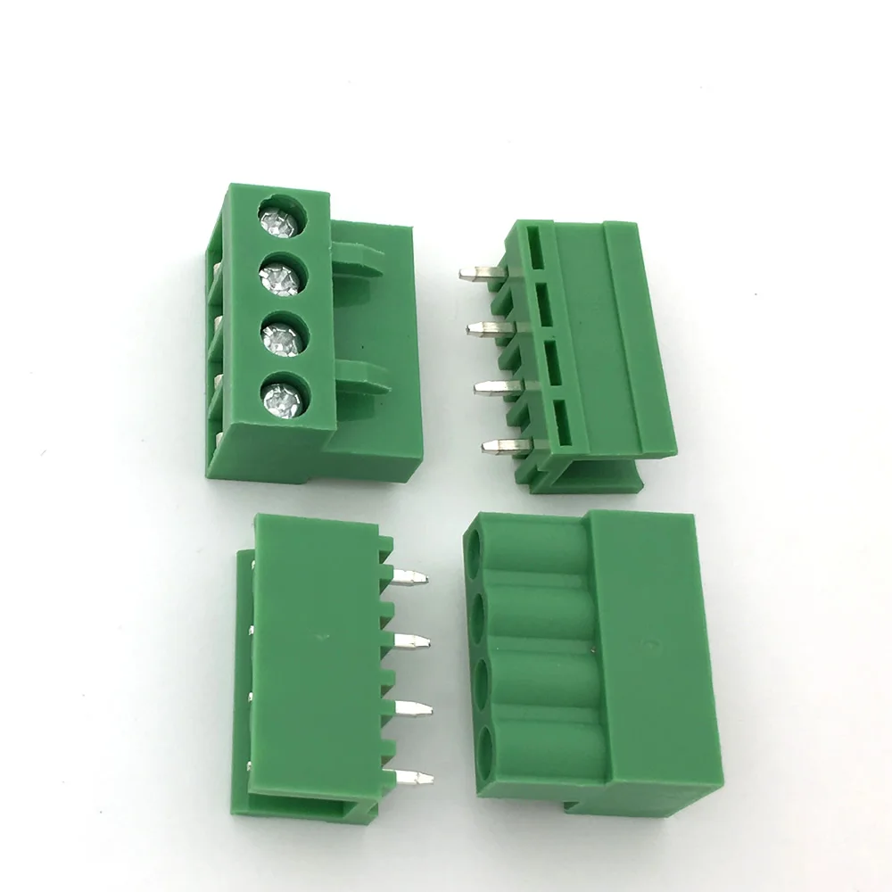 Terminal plug type 300V 10A ht5.08 5.08mm pitch connector pcb screw terminal blocks | Строительство и ремонт