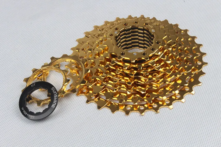 SUNSHINE Gold велосипед Freewheel горный шоссейный 9 скоростей 11 32T Велосипед маховик Casette