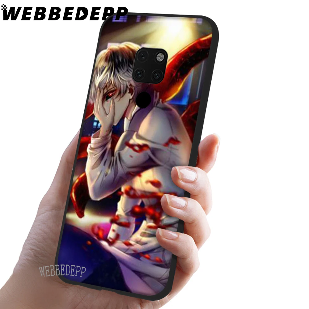 WEBBEDEPP Японские Аниме Tokyo Ghoul мягкие ТПУ чехлы накладки для Xiaomi Redmi 7 4A 5A 6A 8A S2 4 4x5 Plus 6