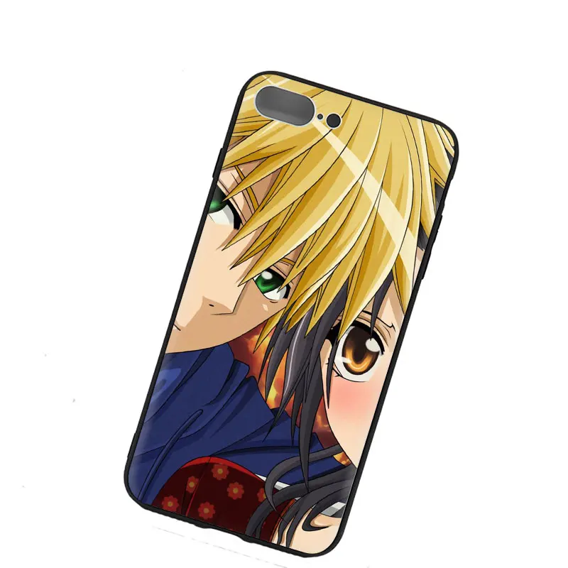 Мягкий ТПУ чехол для телефона с аниме горничной sama kaichou wa iPhone 12 Mini SE 2020 11 Pro 5 5s 6 6s 7 8
