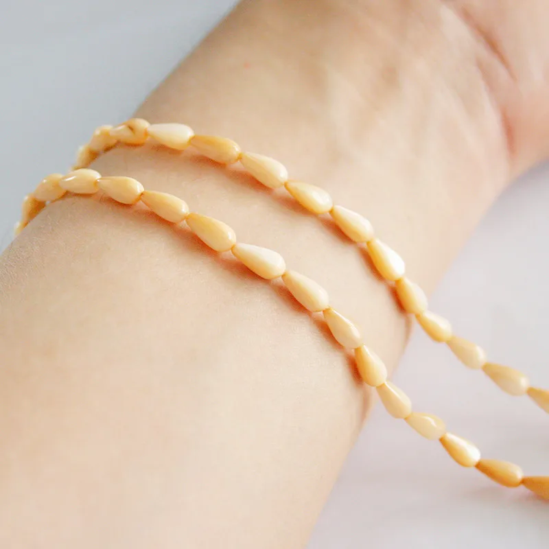 NiceBeads Fashoin 4*8 мм DIY/Многоцветный натуральный пресноводный в форме капель бусины