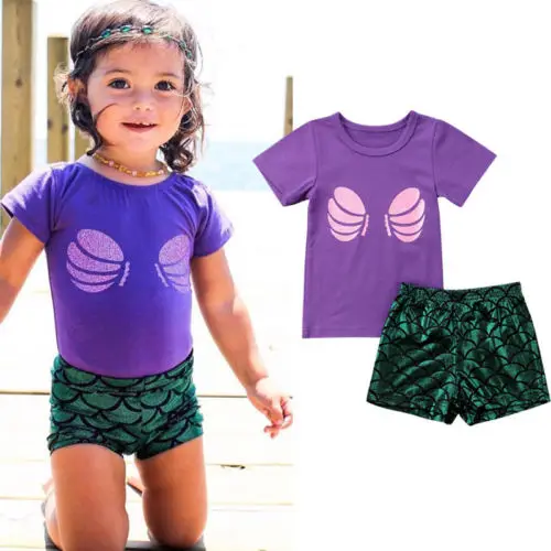 Комплект детской летней одежды с юбкой годе 2 предмета|Комплекты для девочек| |