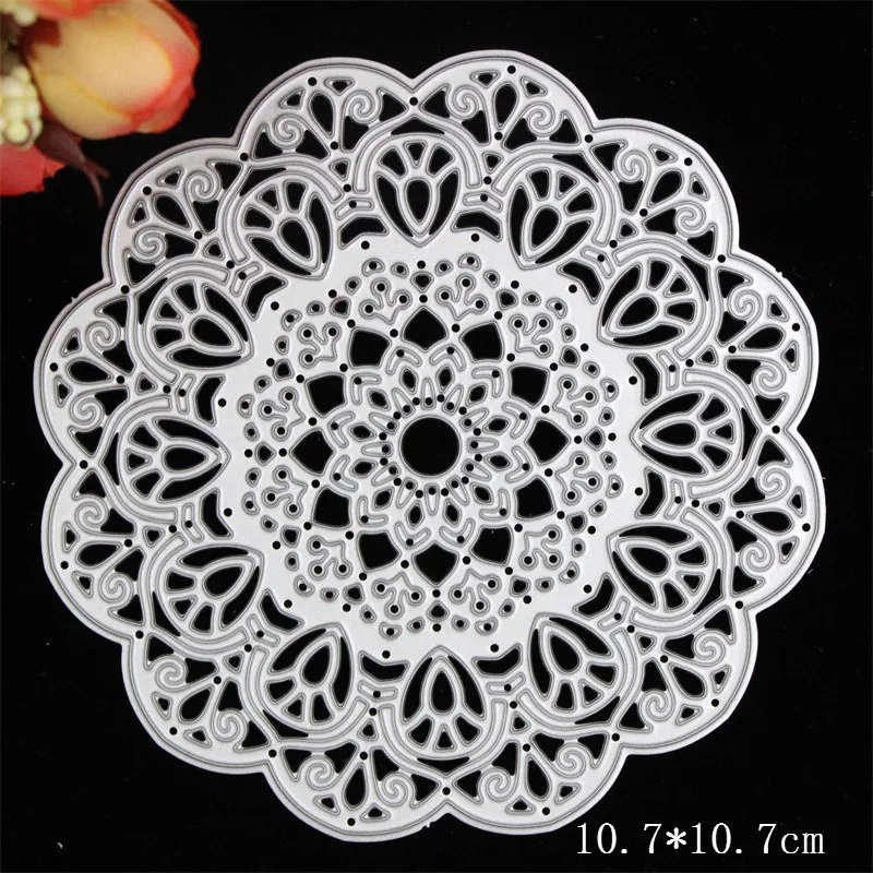 Металлические штампы YPP CRAFT Flourish Cards трафареты для DIY скрапбукинга декоративное