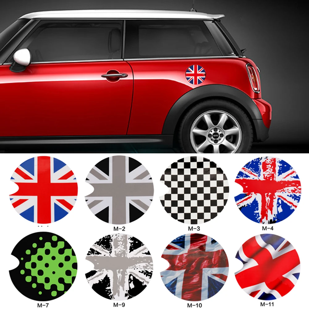 1 шт. наклейка на крышку бензобака s автомобиля наклейки для BMW Mini Cooper комкойн F55 F56