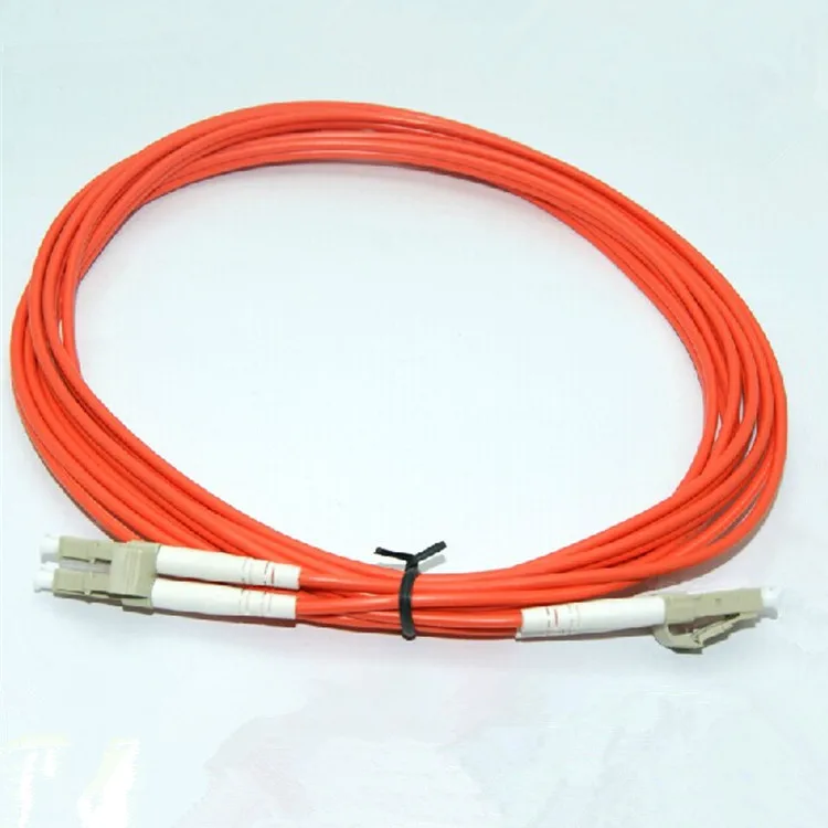 

15 Meter LC-LC Fiber Optic Cable MultiMode Duplex Patch Cord OM2 50/125 15M