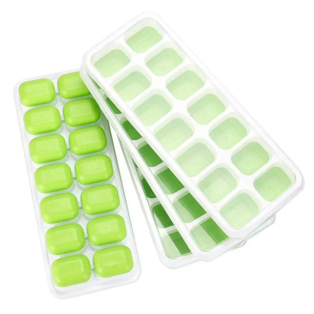 14 полости силиконовая форма для льда Cube Еда пить молочко контейнеры морозилки