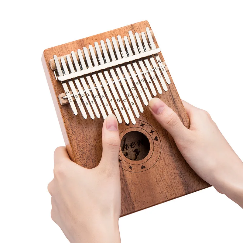 17 клавиш калимба Mbira Calimba Африканское твердое красное дерево Пальцы для пальцев