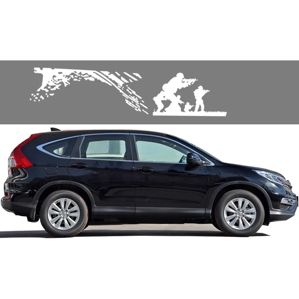 Новая наклейка для стайлинга автомобиля Honda CR V Cool CS армия боевой автомобиль НА