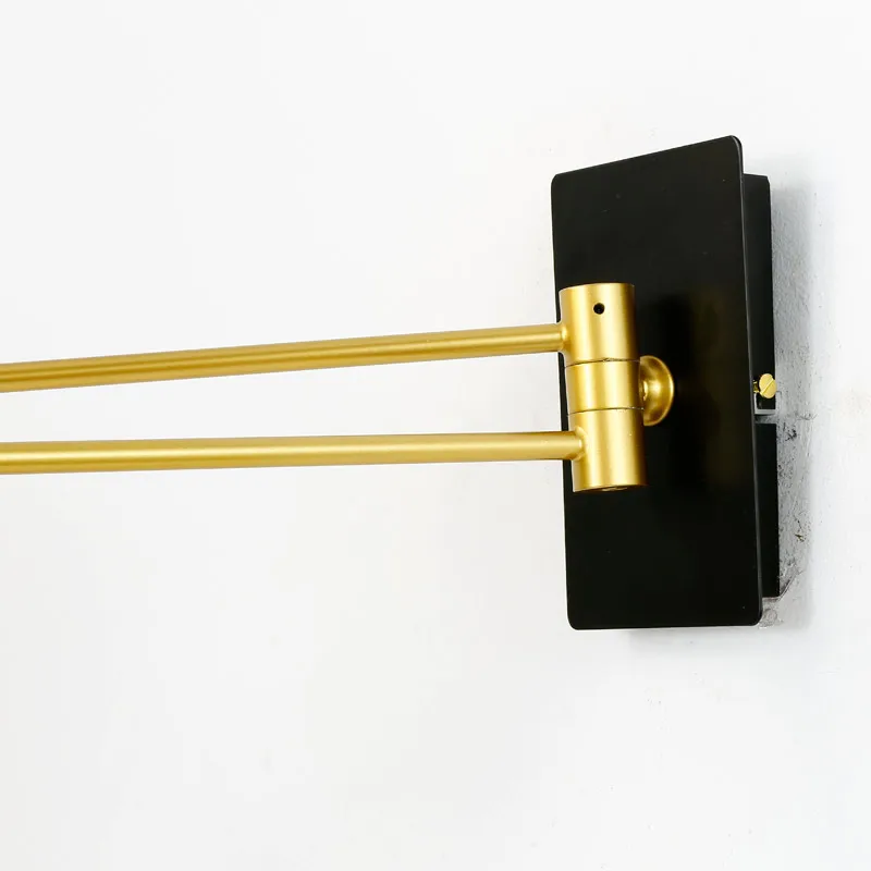 Дизайнер регулировки бра современные настенные светильники Спальня Кухня