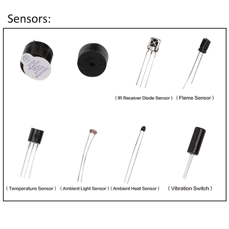 Diy Electronics Component Set With Plastic Box Suitable Ultimate Starter Learning Kit For Arduino Mega 2560 Lcd1602 Servo Moto |