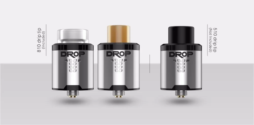 Оригинальный атомайзер Digiflavor DROP RDA для электронной сигареты с 4 большими