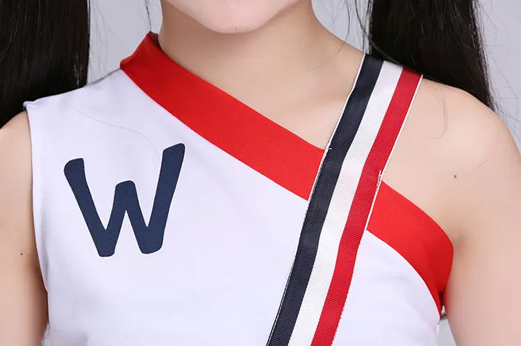 Детский спортивный костюм для болельщиков школьная форма девочек выступлений